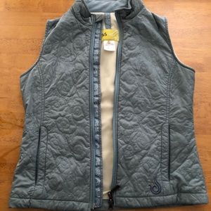 ISIS vest light but warm, light blue 4